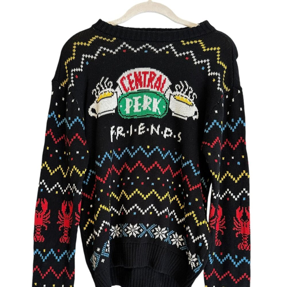 Friends Central Perk sweater with lobsters size S
